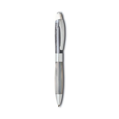 BIC GLIDE Ultra Comfort Ballpoint Pen, Retractable, Medium 1 mm, Black Ink, Randomly Assorted Barrel Colors (BICVCGUP11XBK)