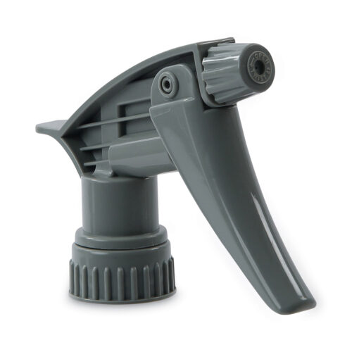 Boardwalk Chemical-Resistant Trigger Sprayer 320CR, 9.5" Tube, Gray, 24/Carton (BWK72109)
