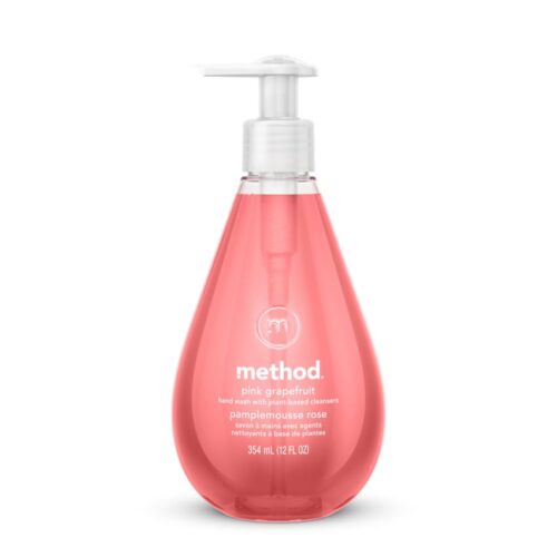 Method Gel Hand Wash, Pink Grapefruit Scent, 12 oz (MTH00039)