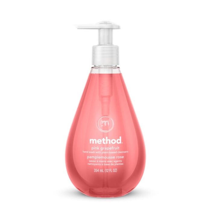 Method Gel Hand Wash, Pink Grapefruit Scent, 12 oz (MTH00039)