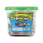 Sour Punch Twists, Variety, 2.59 lb Tub, Approx. 210 Pieces (GRR20916848)