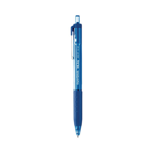 Paper Mate InkJoy 300 RT Ballpoint Pen, Retractable, Medium 1 mm, Blue Ink, Blue Barrel, 36/Pack (PAP2082957)