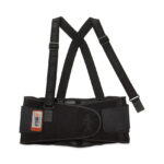ergodyne ProFlex 1100SF Standard Spandex Back Support Brace, 2X-Large, 42" to 46" Waist, Black (EGO11606)
