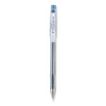 Pilot G-TEC-C Ultra Gel Pen, Stick, Extra-Fine 0.4 mm, Blue Ink, Clear/Blue Barrel, Dozen (PIL35492)