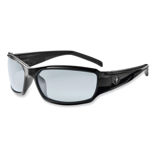 ergodyne Skullerz Thor Safety Glasses, Black Nylon Impact Frame, AntiFog Indoor/Outdoor Polycarbonate Lens (EGO51083)