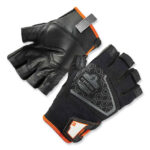 ergodyne ProFlex 860 Heavy Lifting Utility Gloves, Black, Small, Pair (EGO17282)