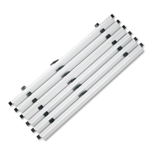 Safco Sheet File Hanging Clamps, 100 Sheets Per Clamp, 30" Length, 6/Carton (SAF50036)