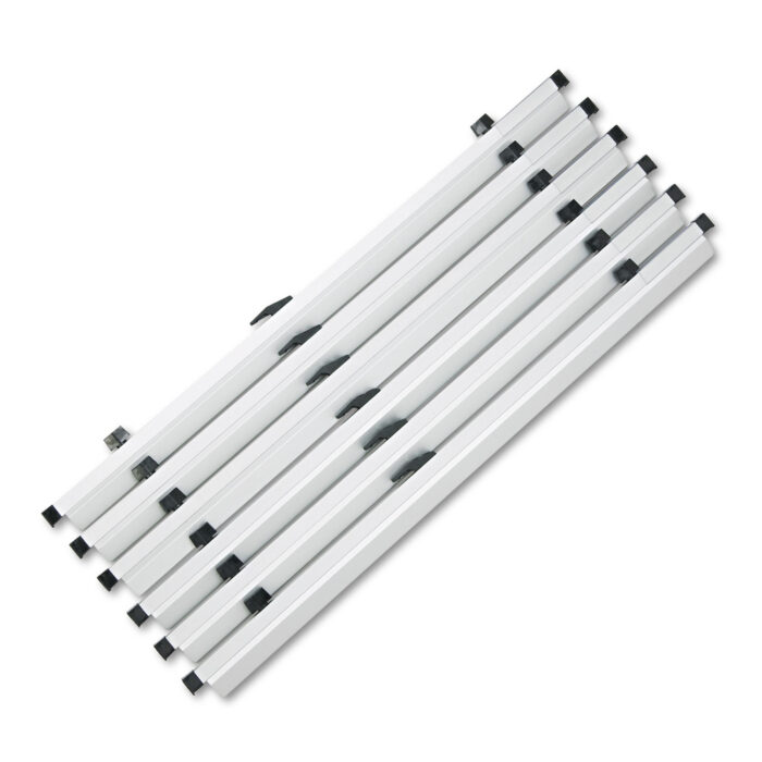 Safco Sheet File Hanging Clamps, 100 Sheets Per Clamp, 30" Length, 6/Carton (SAF50036)