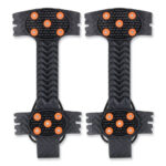 ergodyne Trex 6310 Adjustable Slip-On Ice Cleats, Medium, Black, Pair (EGO16773)