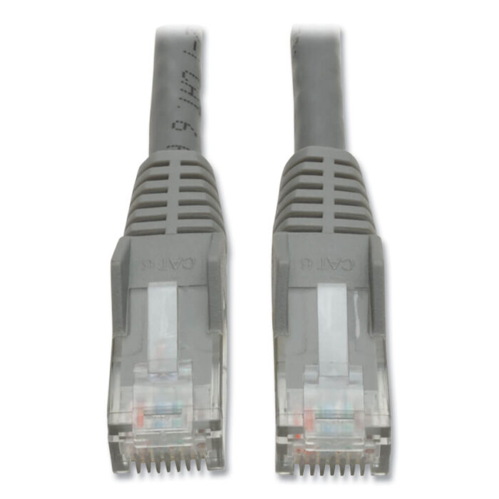 CAT6 Gigabit Snagless Molded Patch Cable, 7 ft, Gray (TRPN201007GY)