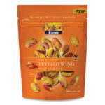 Setton Farms Buffalo Pistachios, Buffalo Wing, 2.5 oz Bag, 8/Carton (SEF6002)