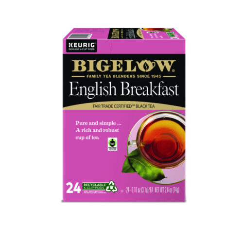 Bigelow English Breakfast Tea K-Cups Pack, 24Box (GMT6080)