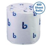 Boardwalk Two-Ply Toilet Tissue, Septic Safe, White, 400 Sheets/Roll, 96 Rolls/Carton (BWK6144)