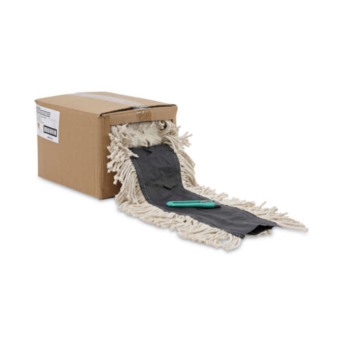 Boardwalk Flash Forty Disposable Dustmop, Cotton, 5", Natural (BWKFF40)