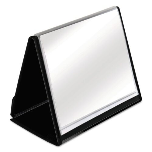 Cardinal ShowFile Horizontal Display Easel, 20 Letter-Size Sleeves, Black (CRD52132)