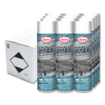 Claire Stainless Steel Maintainer, Lemon Scent, 16 oz Aerosol Spray, Dozen (CGC844)