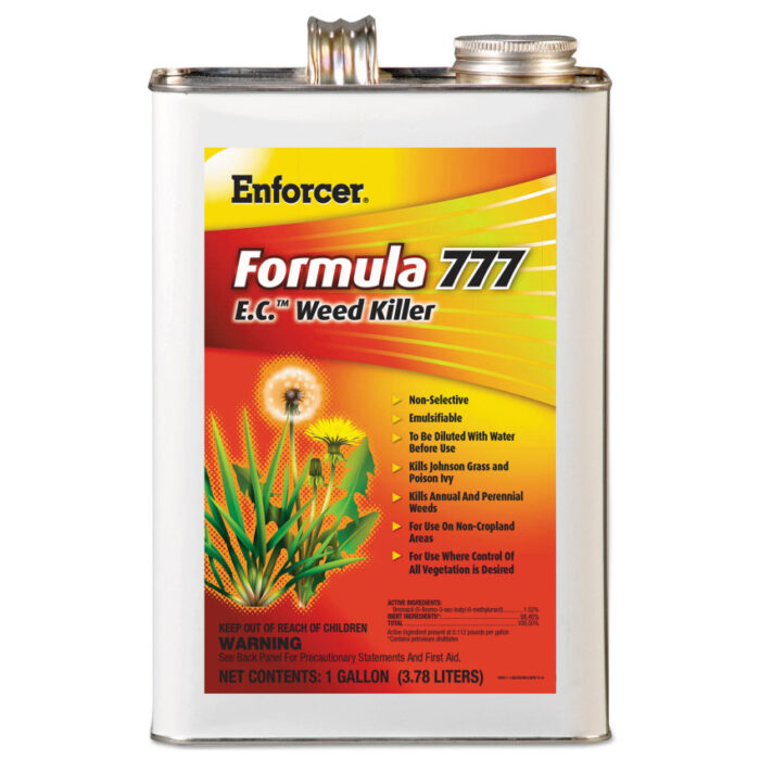 Enforcer Formula 777 E.C. Weed Killer, Non-Cropland, 1 gal Can, 4Carton (AMR136423)