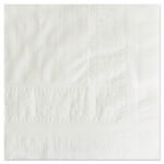 Hoffmaster Cellutex Table Covers, TissuePolylined, 54 x 108, White, 25Carton (HFM210130)