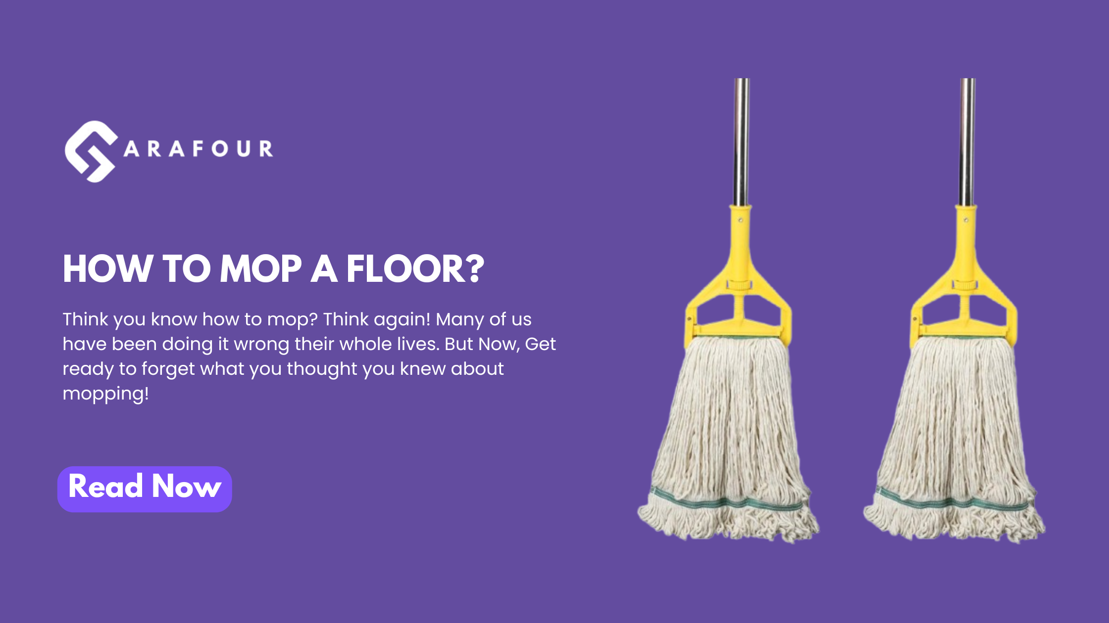 How To Mop A Floor?