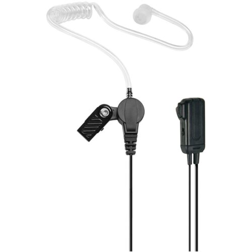 Midland AVPH3 Monaural Behind The Ear Headset, Clear, 2Pack (MROAVPH3)
