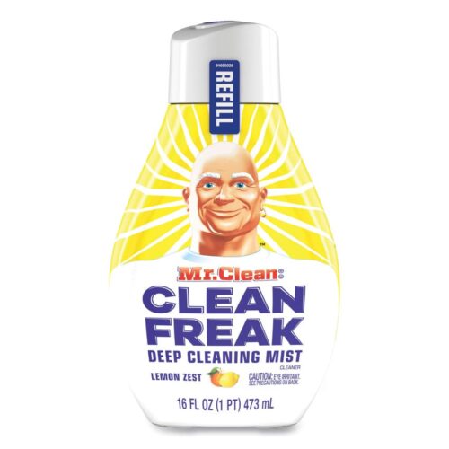 Mr. Clean Clean Freak Deep Cleaning Mist Multi-Surface Spray Refill, Lemon Zest, 16 oz Refill Bottle (PGC79130)