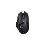 Logitech G502 LIGHTSPEED Wireless Gaming Mouse, 2.4 GHz Frequency/33 ft Wireless Range, Right Hand Use, Black (LOG910005565)