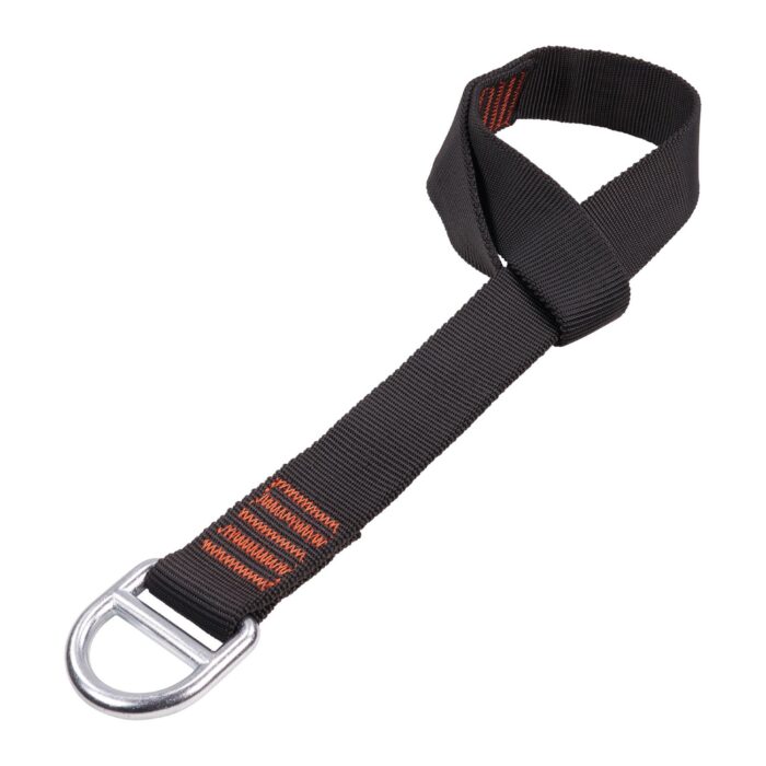ergodyne Squids 3176 Anchor Choke Strap for Tool Tethering, 40 lb Max Safe Working Capacity, 24 Long, Black (EGO19176)