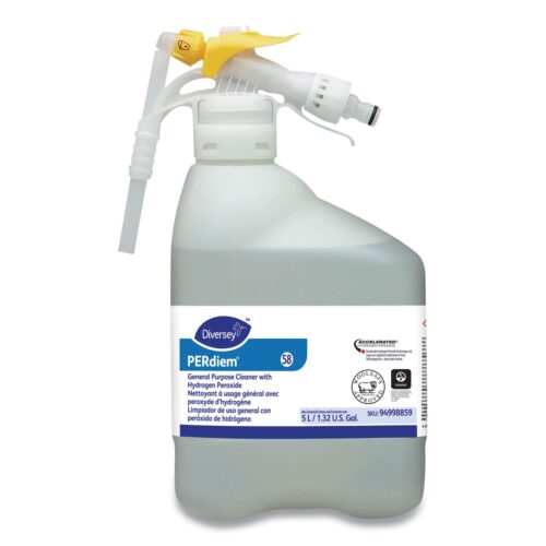 General PERdiem Concentrated General Cleaner with Hydrogen Peroxide, 5 L RTD Bottle (DVS94998859)