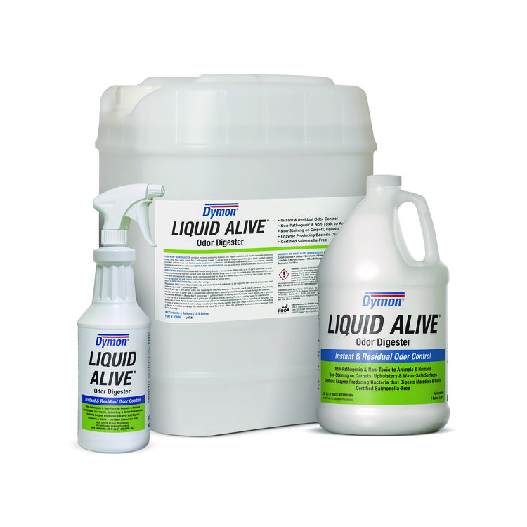 ITW33601 - Dymon LIQUID ALIVE Odor Digester, 1 gal Bottle, 4/Carton (ITW33601) - Image 3