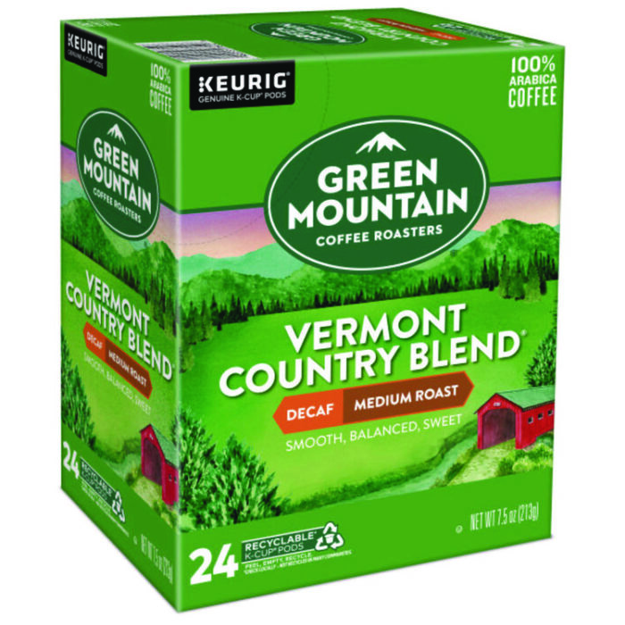 KEURIG DR PEPPER Vermont Country Blend Decaf Coffee K-Cups, 24/Box (GMT7602) - Image 2