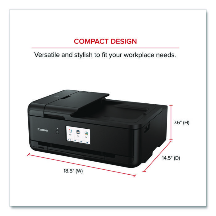 Canon PIXMA TS9520a Wireless All-in-One Inkjet Printer, Copy/Print/Scan (CNMTS9520A) - Image 3