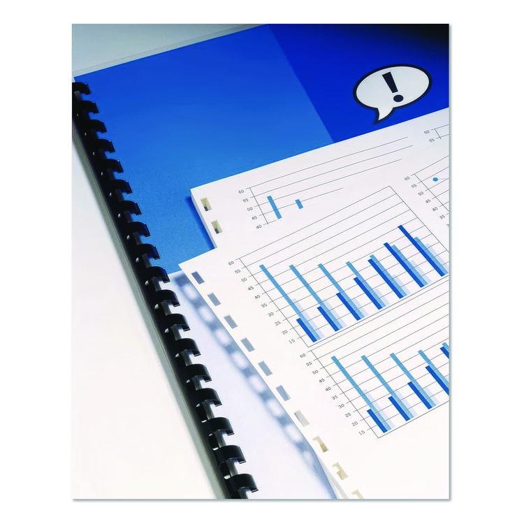 SWI2020046 - GBC CombBind Pre-Punched Paper, 19-Hole, 92 Bright, 20 lb Bond Weight, 8.5 x 11, Unruled, 500/Ream (SWI2020046) - Image 3