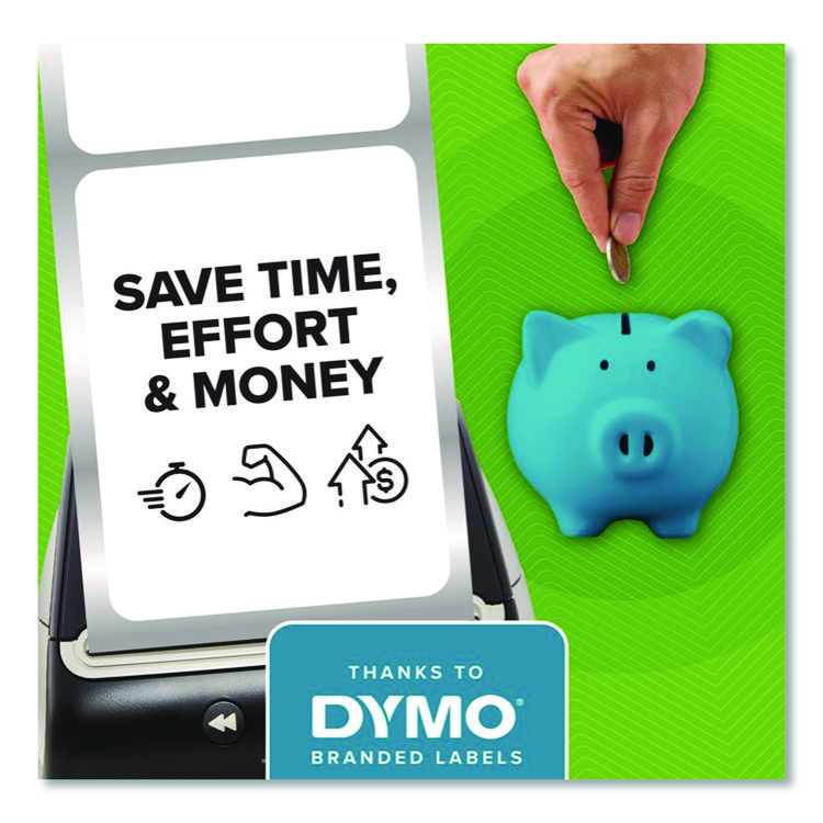 DYM30578 - DYMO LabelWriter Return Address Labels, 0.75" x 2", White, 400 Labels/Roll (DYM30578) - Image 4