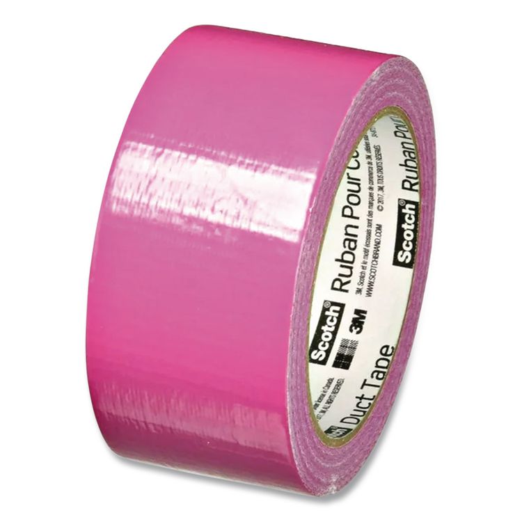 MMM70005058170 - Scotch Duct Tape, 1.88" x 20 yds, Hot Pink (MMM70005058170) - Image 3