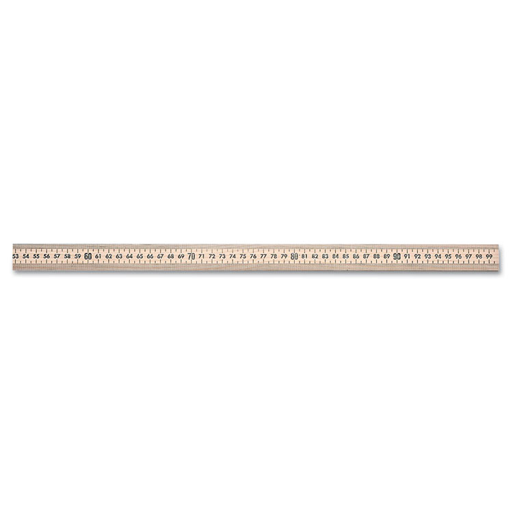 Westcott Wooden Meter Stick, 39.5" Long, Natural (ACM10431EA)