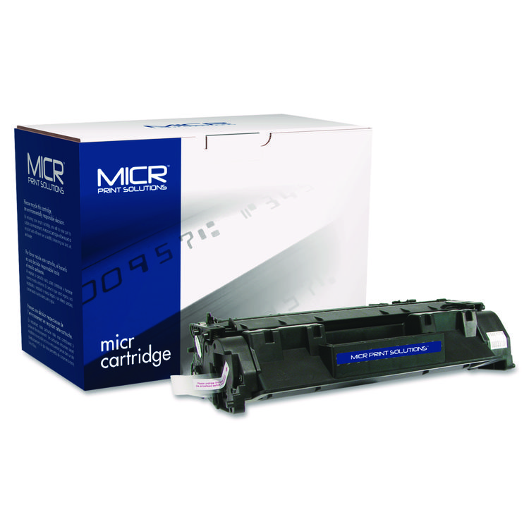 MICR Print Solutions Compatible CE505X(M) (05XM) High-Yield MICR Toner, 6,000 Page-Yield, Black (MCR05XM)