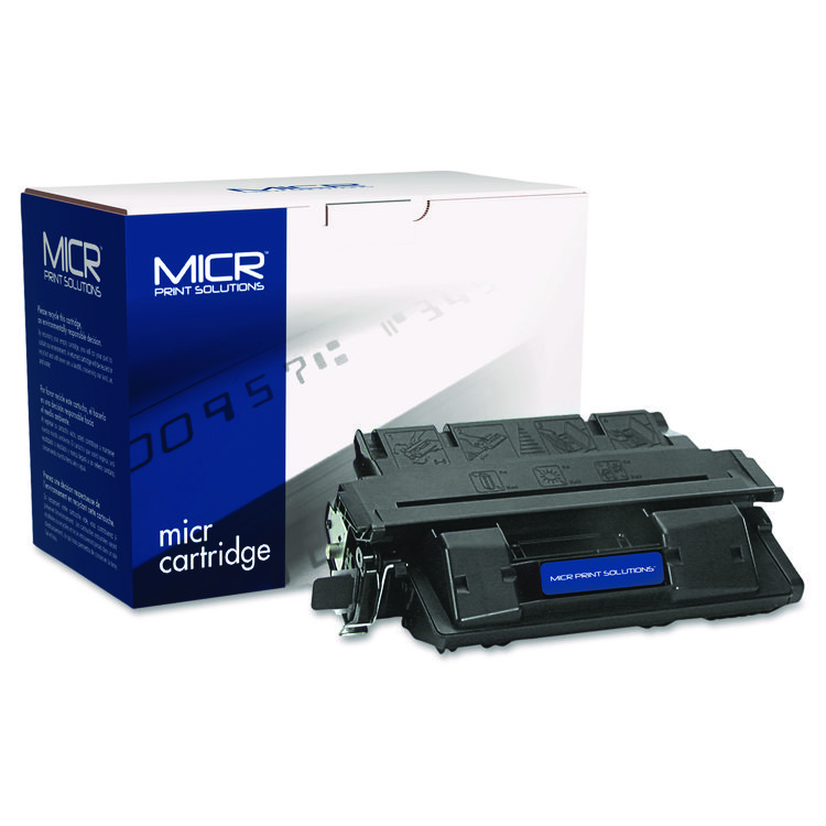 MICR Print Solutions Compatible C4127X(M) (27XM) High-Yield MICR Toner, 10,000 Page-Yield, Black (MCR27XM)