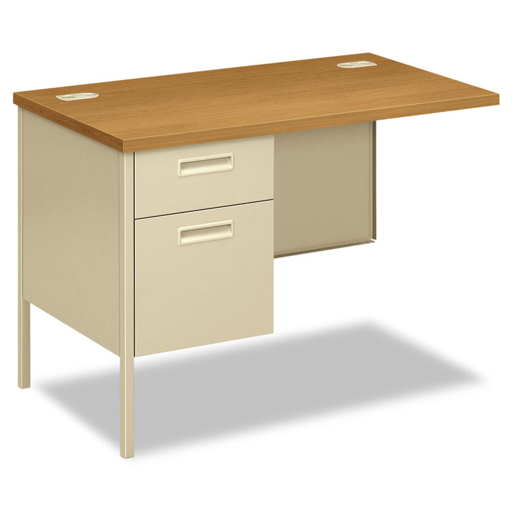 Classic Metro Classic Series Workstation Return, Left, 42w x 24d x 29.5h, Harvest/Putty (HONP3236LCL)