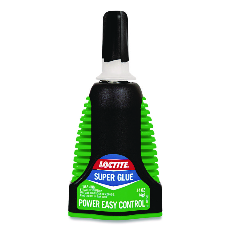 Loctite Extra Time Control Super Glue, 0.14 oz, Dries Clear (LOC1503244)