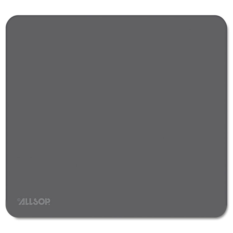 Allsop Accutrack Slimline Mouse Pad, 8.75 x 8, Graphite (ASP30201)