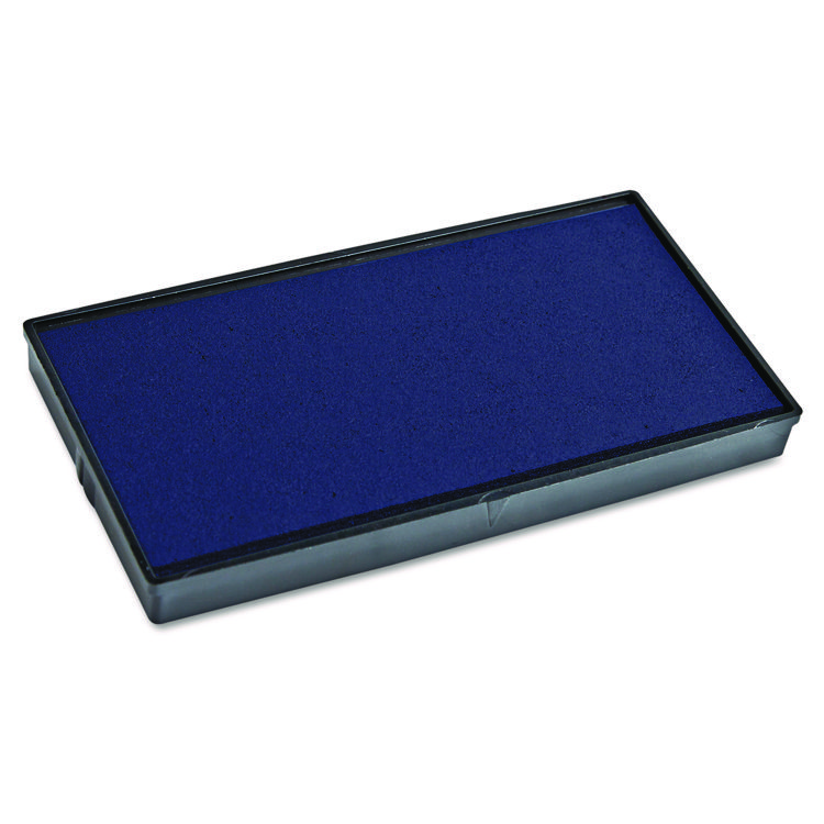 COSCO 2000PLUS Replacement Ink Pad for 2000PLUS 1SI50P, 2.81" x 0.25", Blue (COS065477)