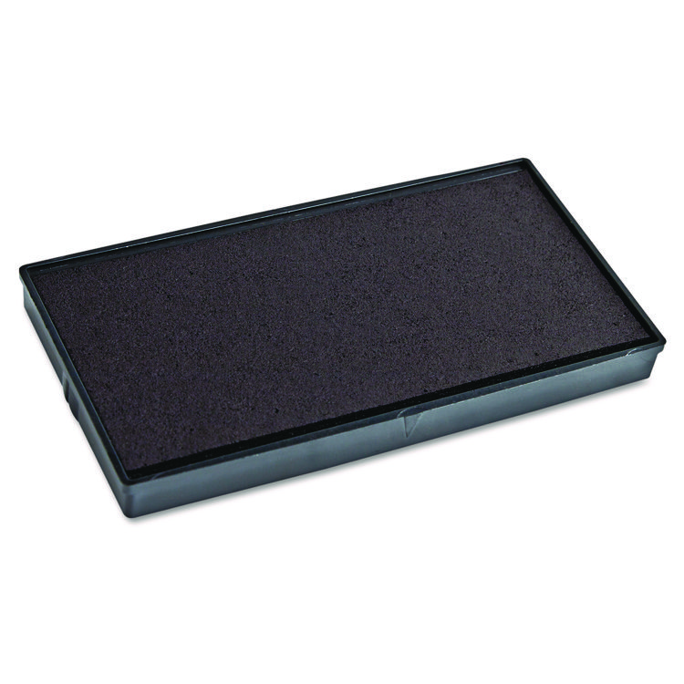 COSCO 2000PLUS Replacement Ink Pad for 2000PLUS 1SI10P, 1" x 0.25", Black (COS065484)