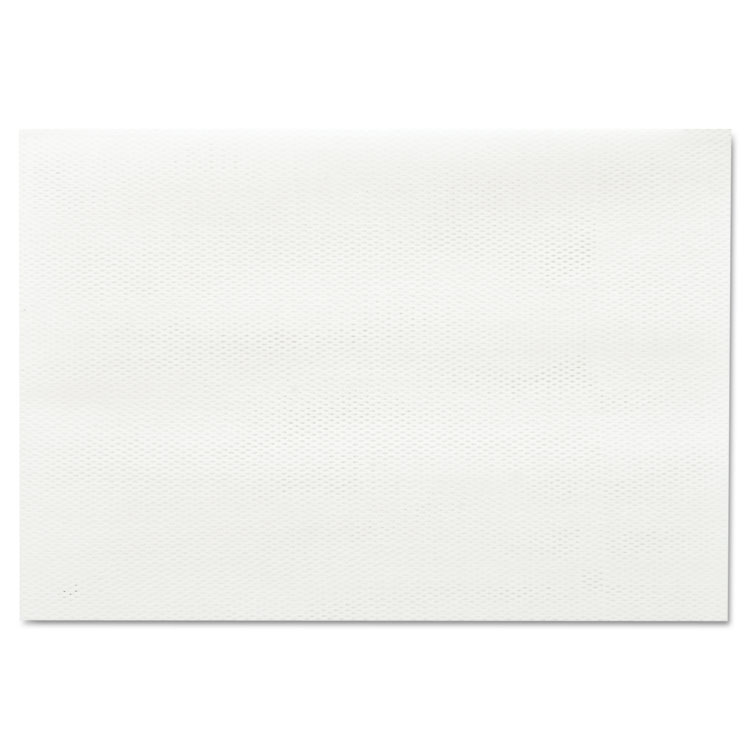 Chix Masslinn Shop Towels, 1-Ply, 12 x 17, Unscented, White, 100/Pack, 12 Packs/Carton (CHI0930)