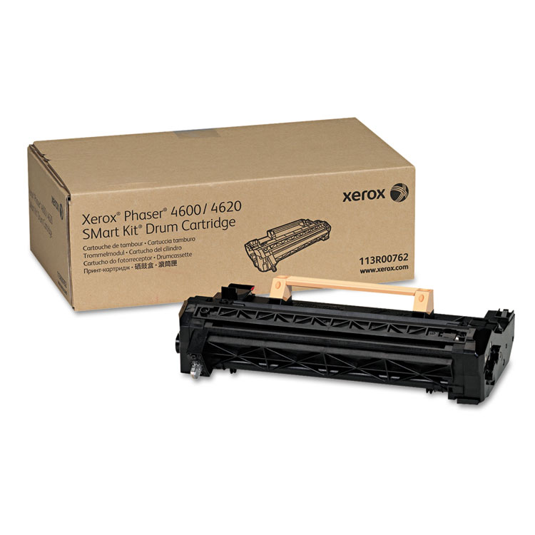 Xerox 113R00762 Drum Unit, 80,000 Page-Yield, Black (XER113R00762)