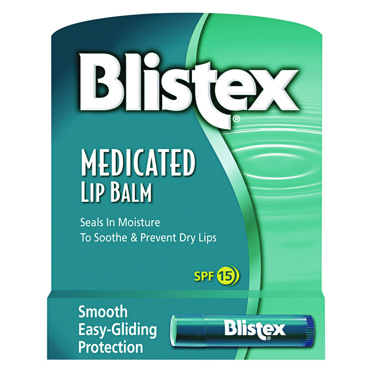 Blistex Medicated Lip Balm, SPF 15, 0.15 oz (PFYBL83124)