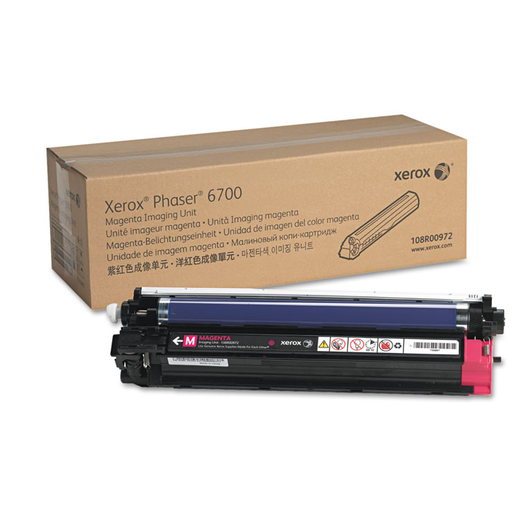 Xerox 108R00972 Imaging Unit, 50,000 Page-Yield, Magenta (XER108R00972)