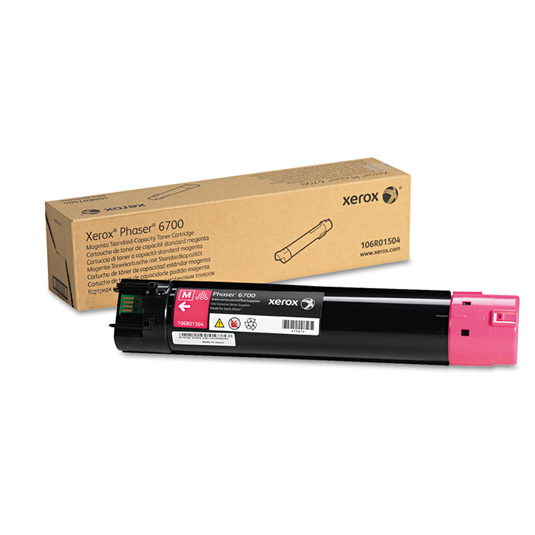 Xerox 106R01504 Toner, 5,000 Page-Yield, Magenta (XER106R01504)