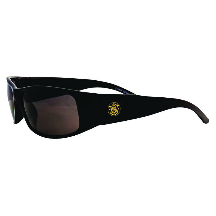 Smith & Wesson Elite Safety Eyewear, Black Frame, Smoke Anti-Fog Lens (ANS21303)