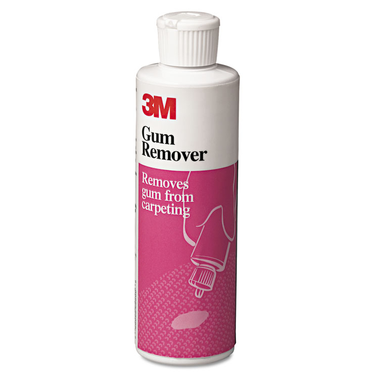 3M Gum Remover, Orange Scent, Liquid, 8 oz. Bottle, 6/Carton (MMM34854CT)