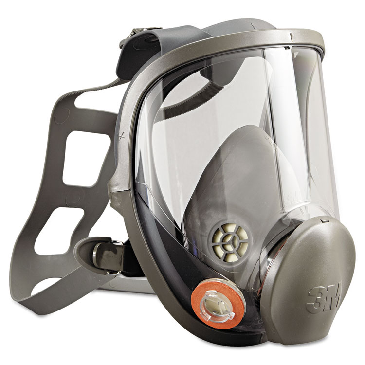 3M Full Facepiece Respirator 6000 Series, Reusable, Large (MMM6900)